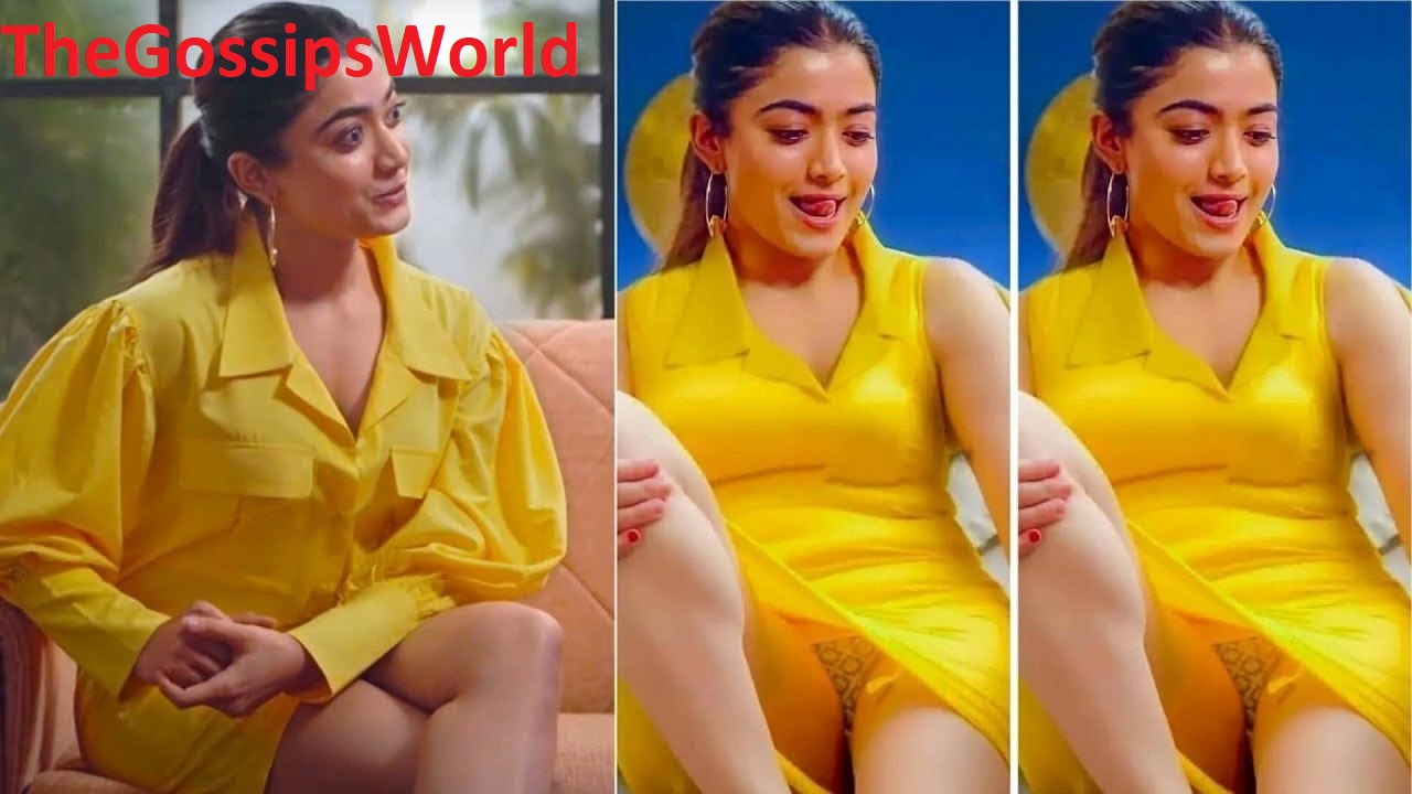 Watch Rashmika Mandanna Oops Moment Went Viral Latest Leaked Pics Video Become Sensation On