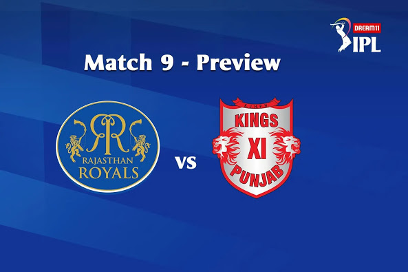 RR vs KXIP Live Streaming IPL 2020 9th Match Rajasthan Royals vs Kings XI Punjab Dream11 Prediction Preview - 95