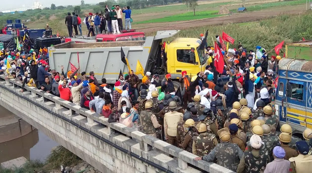 Live Updates Today On Farmer Protest  Haryana   Punjab Farmers Protest In New Delhi Check Complete Information   Video - 69