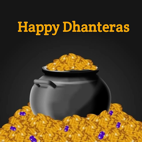 Happy Dhanteras 2022 Best Quotes Wishes Pictures Whatsapp Status HD Images Dp GIF SMS - 78