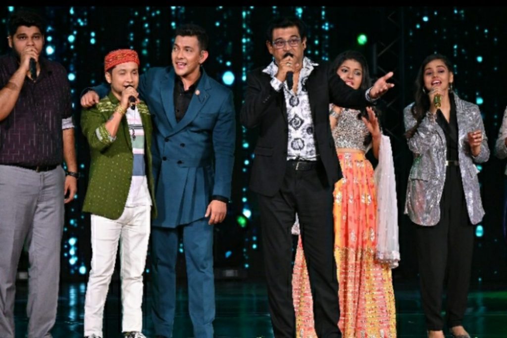 Indian Idol Elimination Today 8th May 2021  Amit Kumar Ganguly Joins The Stage - 39