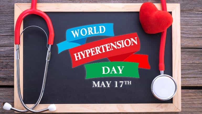 World Hypertension Day 2021 Poster Images Quotes Causes Symptoms Themes - 75