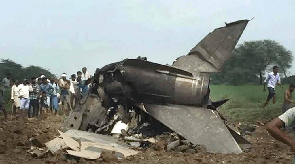 MIG 21 Fighter Jet Plane Crash  IAF s Pilot Abhinav Chaudhary Passes Away  Check Wiki Bio Wife Age - 40