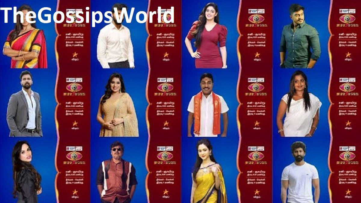 Bigg boss tamil season 5 contestants name list