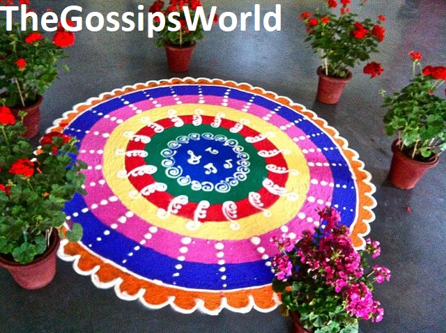 Diwali Rangoli 2022 Designs Best Ideas Peacock Patterns Flowers  Quick   Easy Way To Make Rangoli  - 7