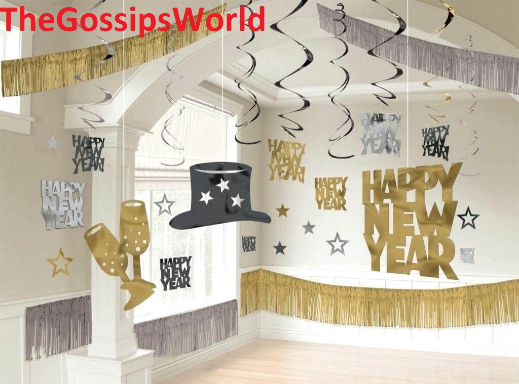 Happy New Year 2022 Decoration Ideas For Office House Restaurant School  DIY Items Dinner Recipes and More  - 94