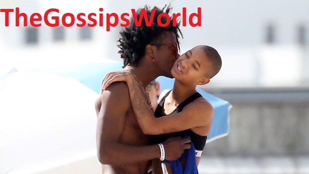 Willow Smith and De Wayne Kissing Pics  Couple Spotted in Miami Kissing Each Other  Details Explored  - 71