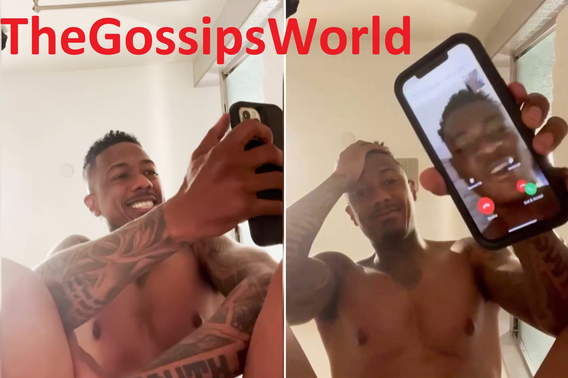 Nick Cannon Leaked Pics, Nick Cannon Accidentally Shows His Huge P*nis On L...