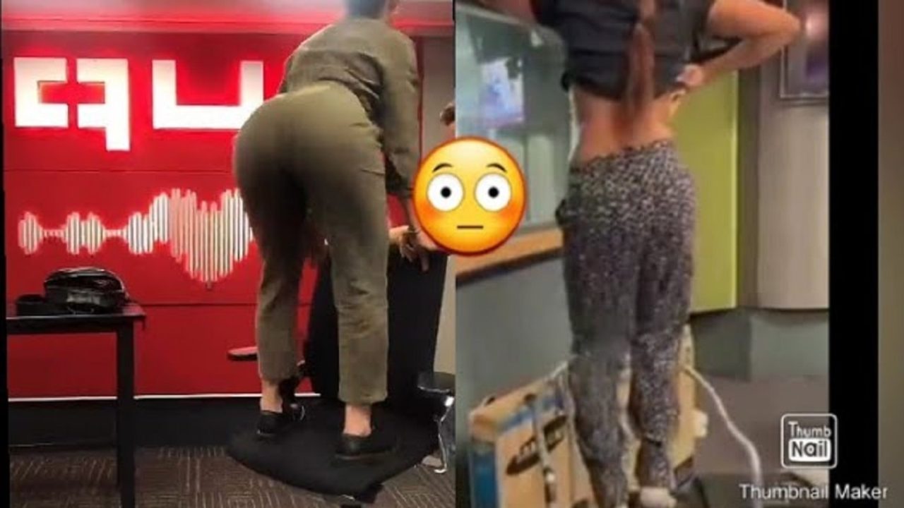 Watch  Dineo Ranaka Dancing Video  Embarrassing Umlando Dance Challenge On The Top Of Office Furniture Went Viral  - 55