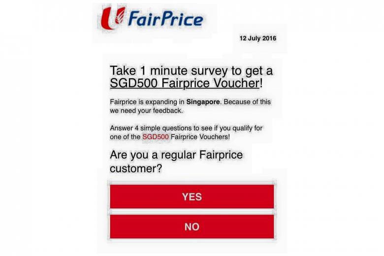 Explained  NTUC Fairprice Voucher Scam Alert  Fake  20 Voucher Flier Circulating On Internet  - 16