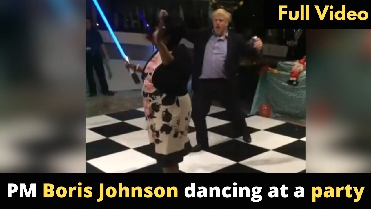 Video  Boris Johnson Dancing   Downing Street Party Video Went Viral All Over The Internet  - 97