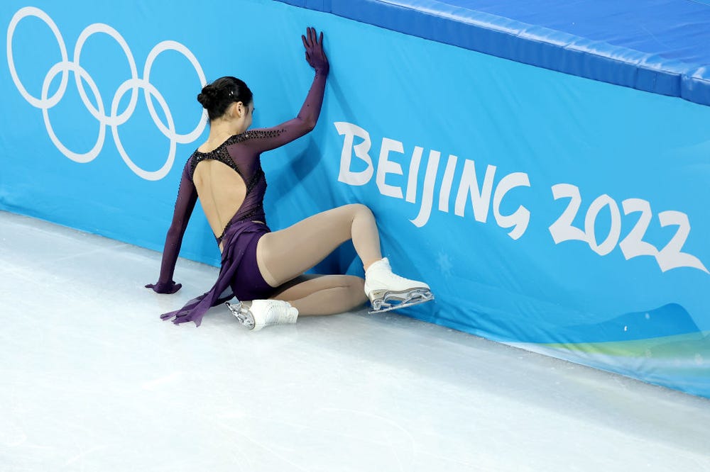 VIDEO  Skater Zhu Yi Video Went Viral  Check Out Falling Video On Olympic Debut For China  - 51