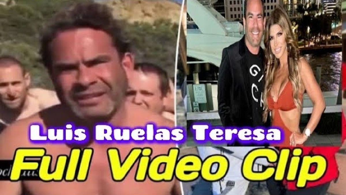 Teresa Giudice & Luis Ruelas Beach Video 