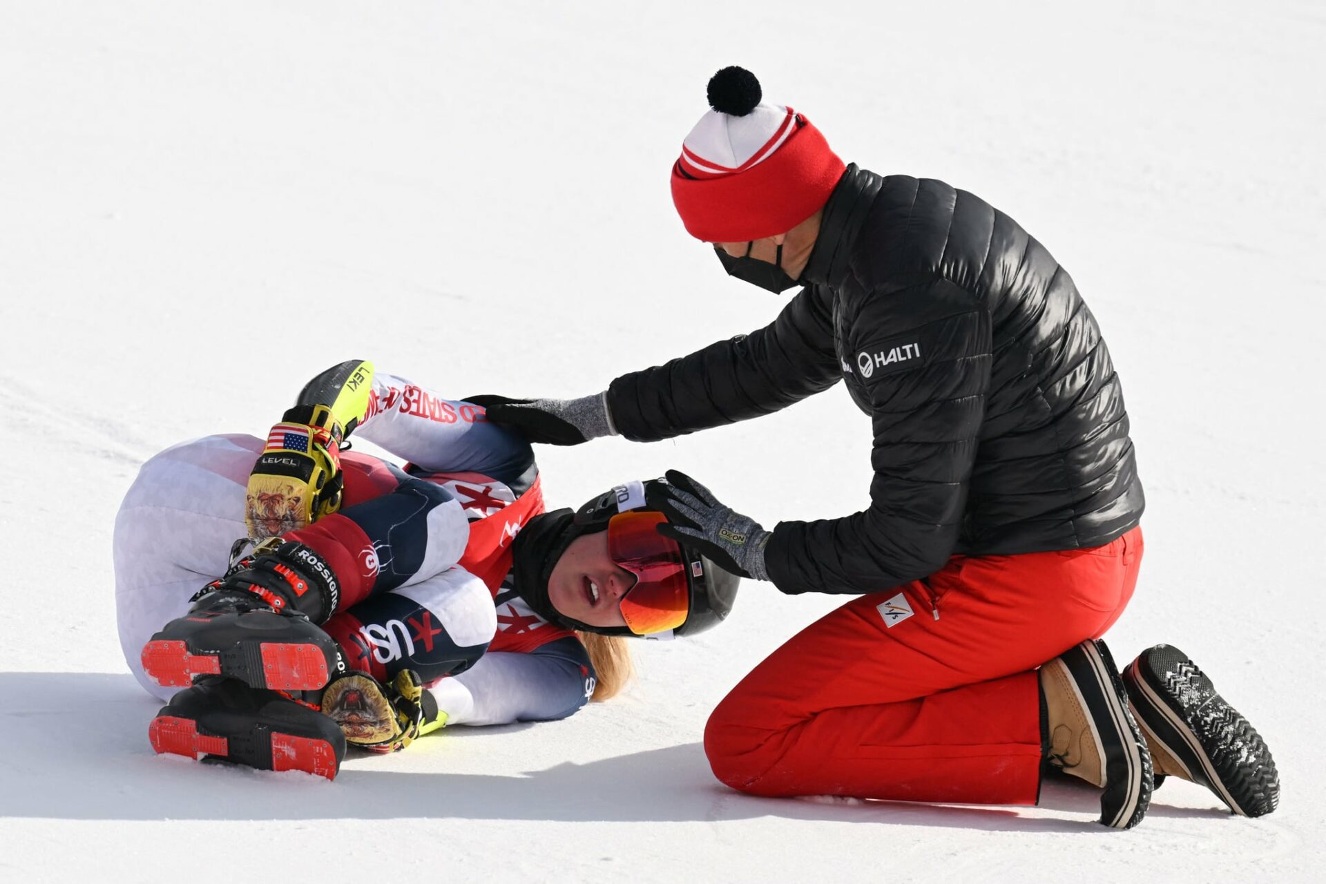 Nina O Brien Crash Video  American Skier Nina O Brien Suffers Leg Fractures  Health Update Condition News  - 63