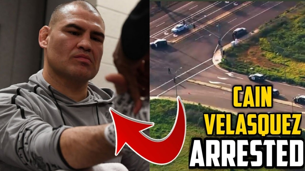Is Cain Velasquez Arrested?