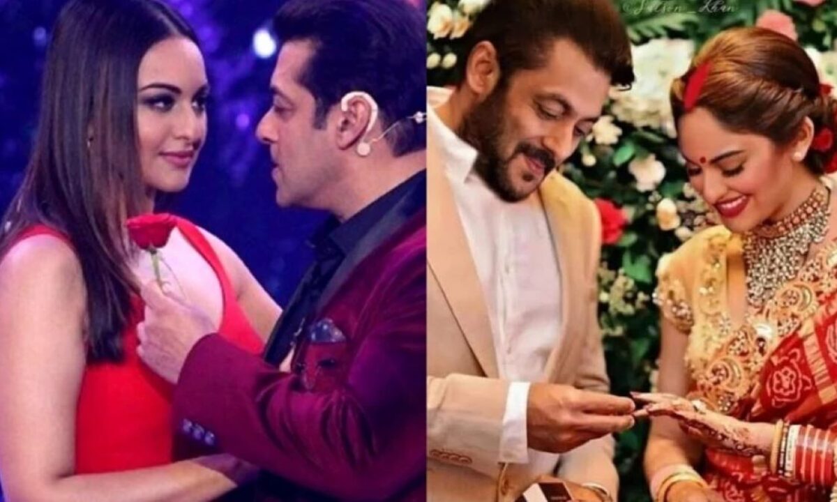 DETAILS  Is Salman Khan Got Married To Sonakshi Sinha  Check Viral Engagement Pics   Videos  - 47