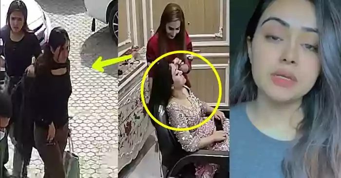 Sehar Hayyat vs Kashee Saloon Viral Video