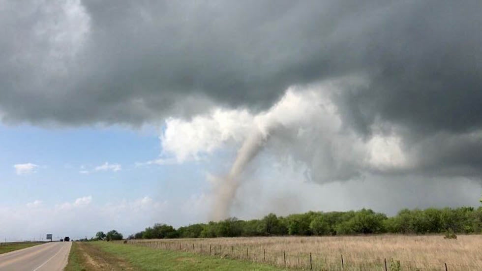 VIDEO  Monster Tornadoes Strike Texas   Oklahoma Devasting Video CCTV Footage Went Viral   Leave Everyone Scandalized  - 55