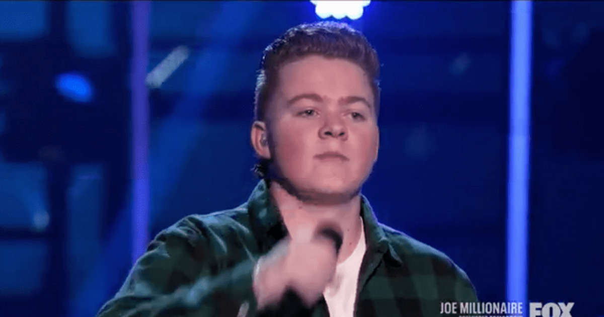 Luke Taylor TikTok  Luke Taylor s SHOCKING VOICE Blows Away The  American Idol  Season 20 Judges - 16