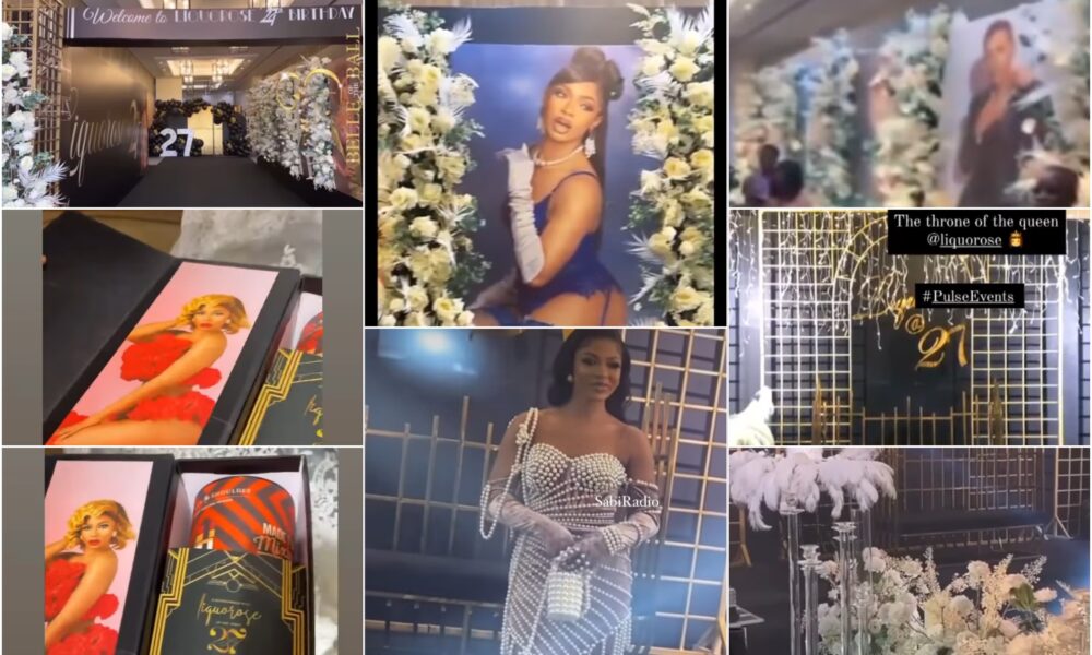 WATCH  BBNaija s Liquorose Birthday Party Pics   Video Viral On Twitter  Reddit  YouTube   Instagram  - 29