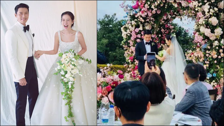 South Korean Stars Hyun Bin & Son Ye Jin Wedding Pictures & Videos, Guests & More!