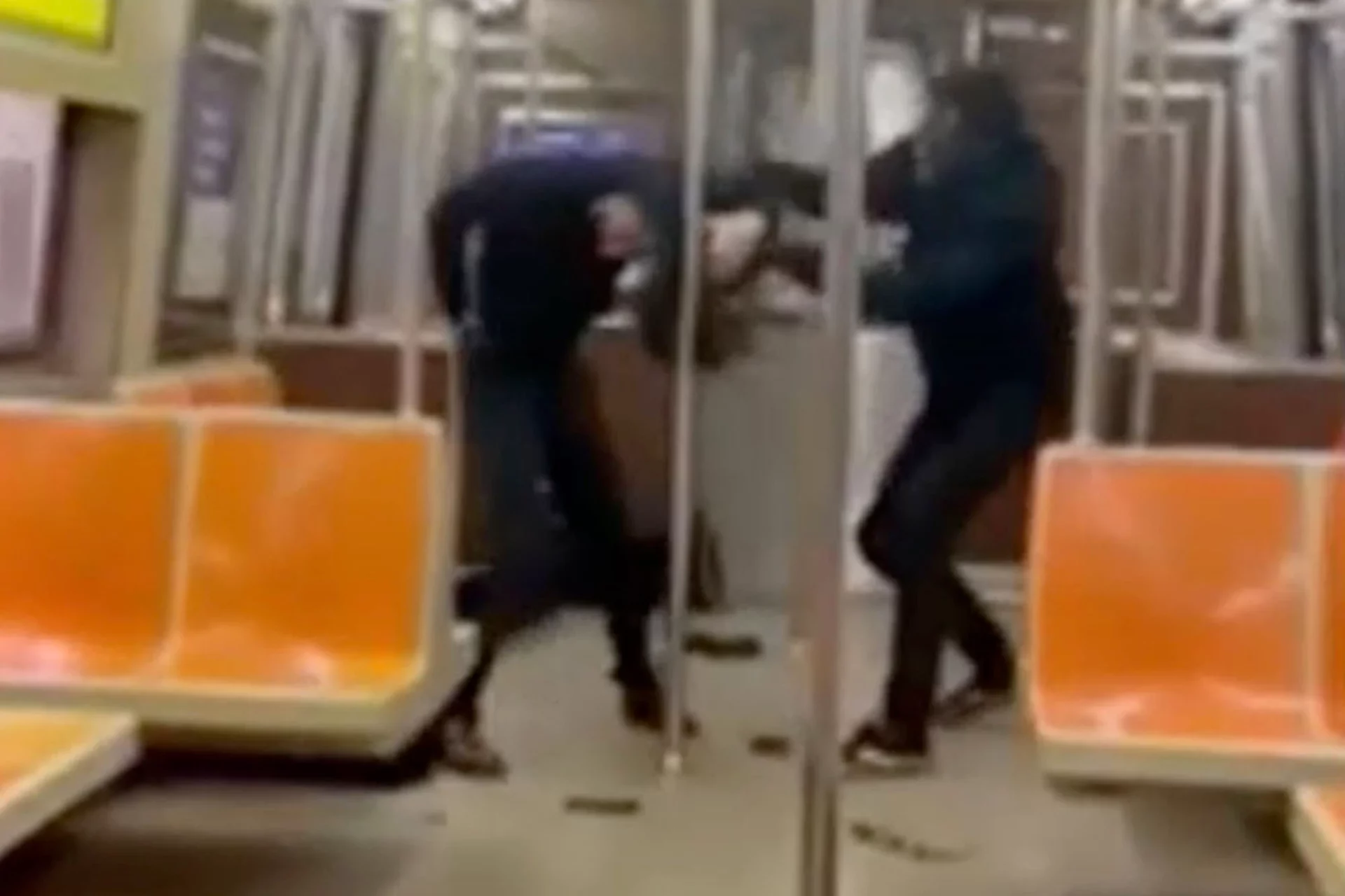 NYC Subway Rider Beaten By Homophobic Man Video