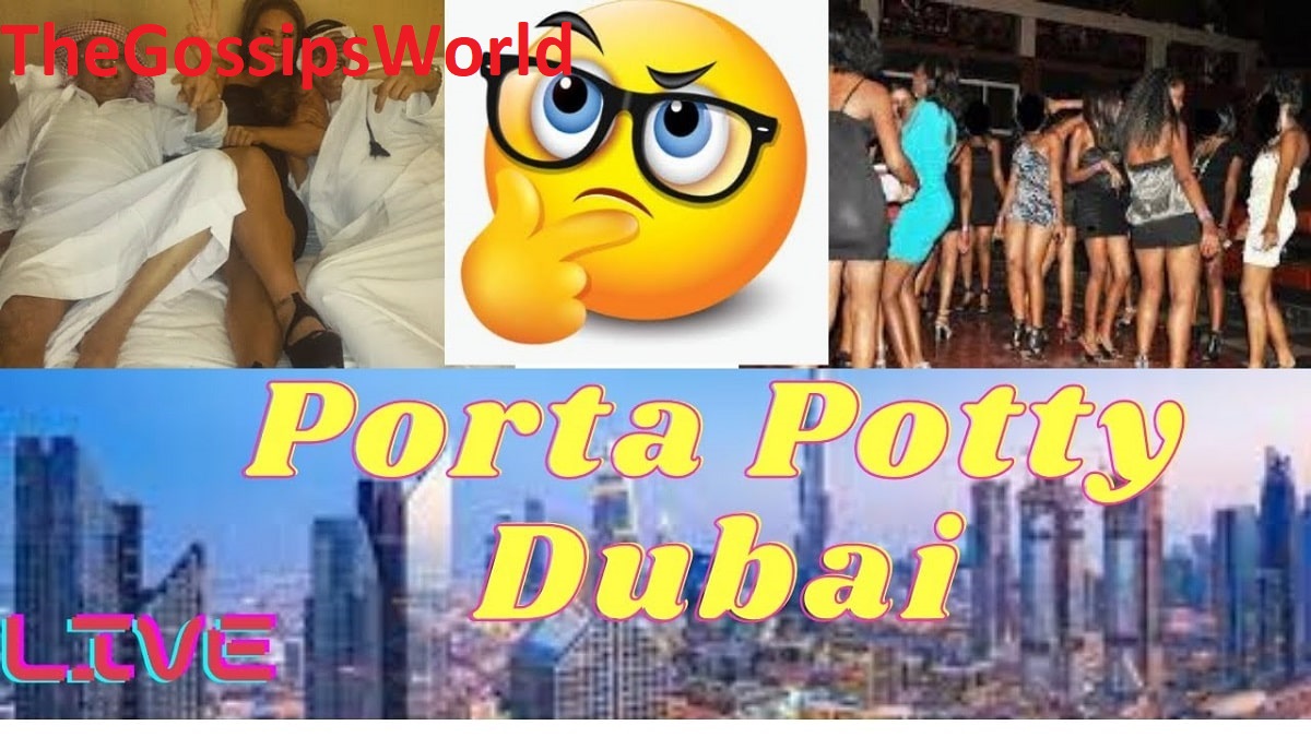 Dubai Dior Bag Porta Potty Influencer Video