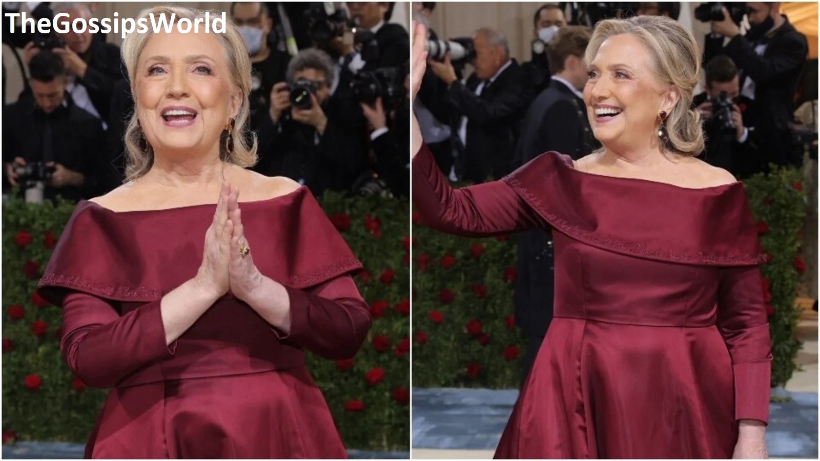 Hillary Clinton Makes A Return To The Met Gala