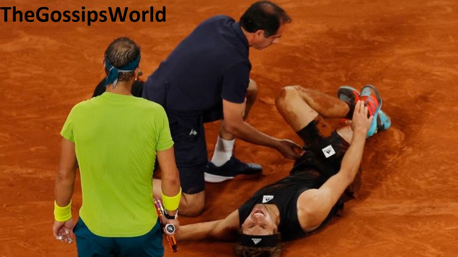 WATCH  Alexander Zverev Injury Viral Video On Twitter  YouTube  Rafael Nadal Qualified For His 14th Final - 37