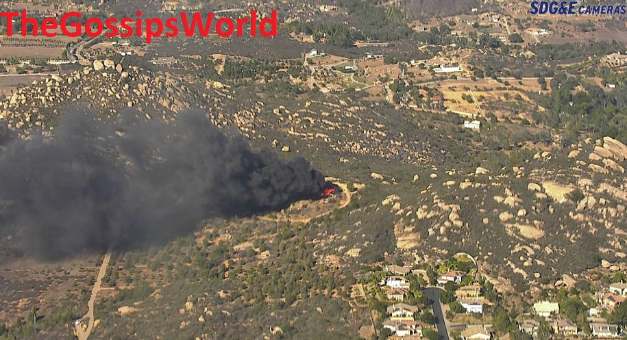 VIDEO  Highland Ramona Brush Fire Today Video Viral On Twitter  Reddit  Instagram   YouTube  Injury Update  - 33